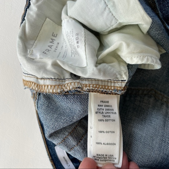 Frame Jeans L’Homme Slim Jeans in Tahoe Blue 33 - Picture 5 of 6